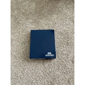 Stafford Genuine Leather Hipster  Wallet Billfold Brown Tan 5231 NWOT